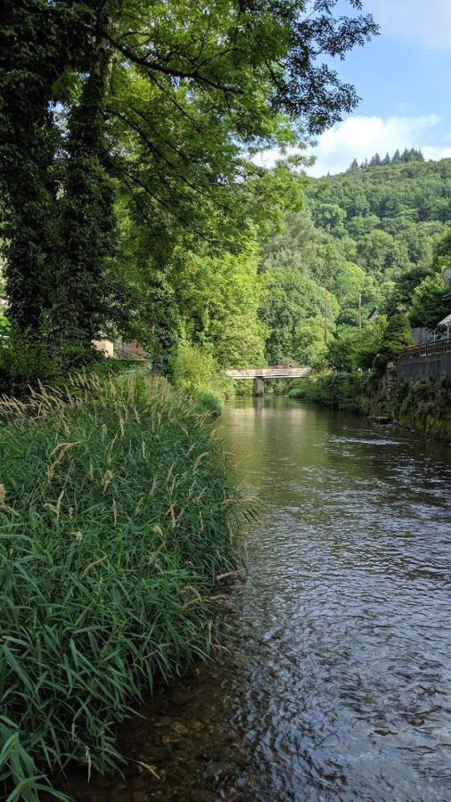 Camping Le Jardin - Chalets, Bungalows Et Emplacements Nus Pour Des Vacances Nature Le Long De La Riviere Le Gijou Lacaze Eksteriør billede